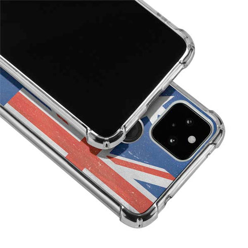 Australia Flag Distressed Google Pixel 4a 5G Clear Case